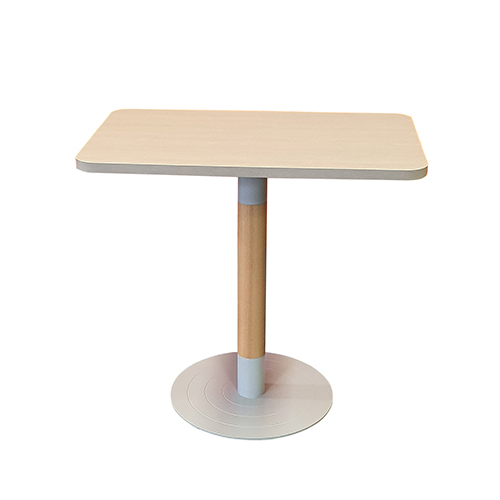 Stem Square Pedestal Table
